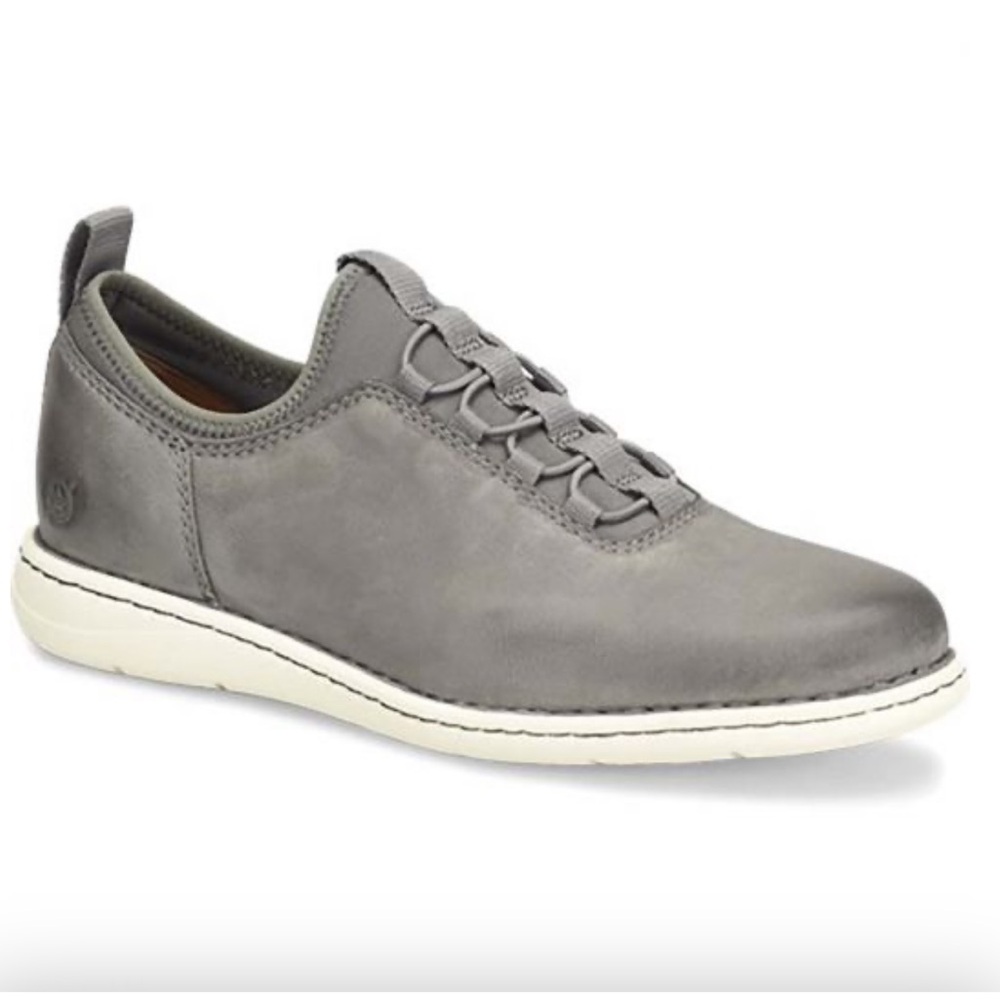 Men’s Born Torrens Grey Slip on Shoes NEW 11.5
